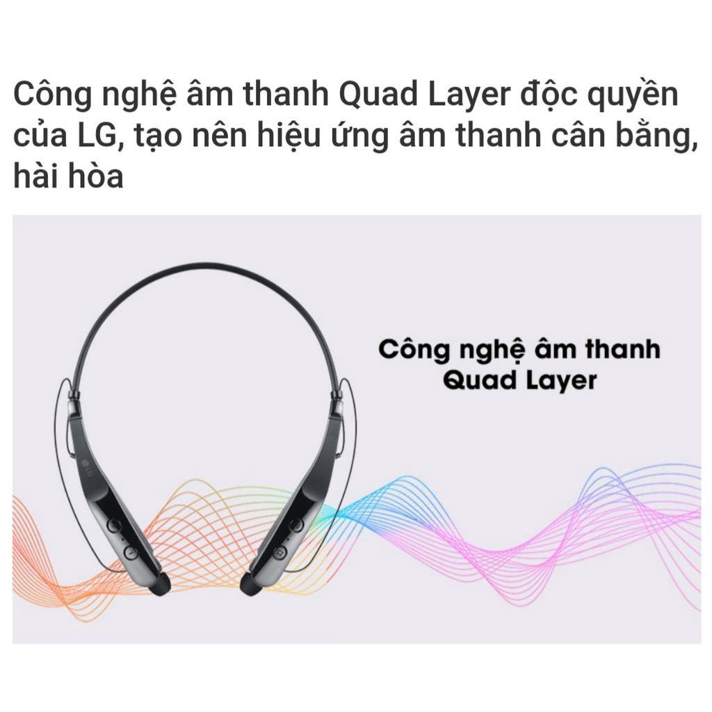 Tai nghe bluetooth LG HBS 510 cao cấp nguyên tem mác chính hãng LG và hàng cũ không vỏ
