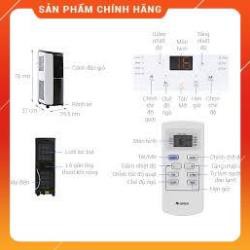 [Mã ELMS5TR giảm 5% đơn 5TR] [ FREE SHIP KHU VỰC HÀ NỘI ] Điều hòa Gree di động 1 chiều R410 GPC09AK-K6NNA1A