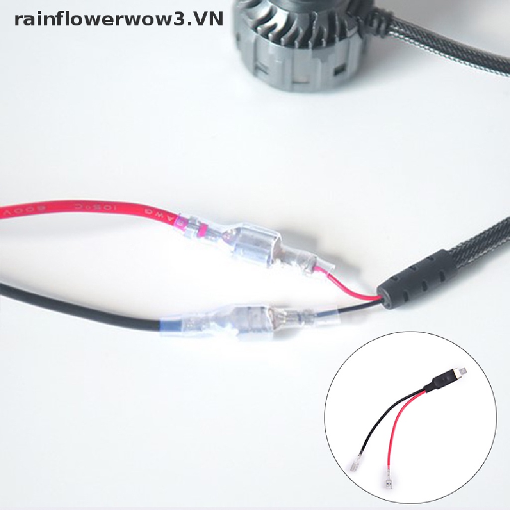 2 Dây Cáp Chuyển Đổi Đơn Đèn LED H1 Thay Thế Chuyên Dụng
