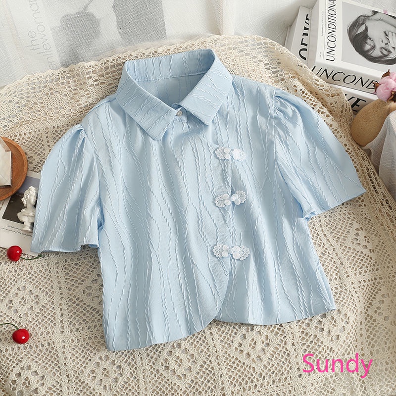 Áo Thun Tay Ngắn Họa Tiết Sọc Thời Trang Theo Phong Cách Vintage Cho Bé Gái