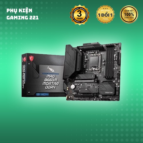 Bo Mạch Chủ Mainboard MSI MAG B660M MORTAR DDR4 Hàng Chính Hãng Bảo Hành 36 Tháng