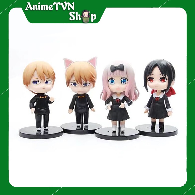 (Có lẻ) Set Combo 4 Mô hình Figure Anime/Manga Kaguya-sama wa Kokurasetai Tensai-tachi