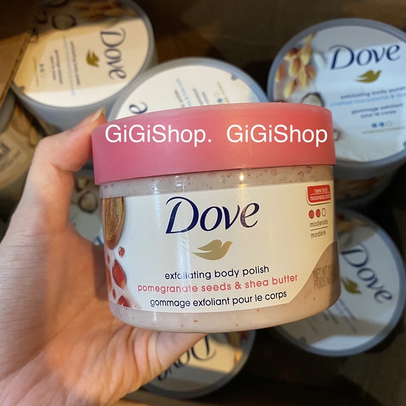 TẨY TẾ BÀO CHẾT TOÀN THÂN DOVE EXFOLIATING BODY POLISH