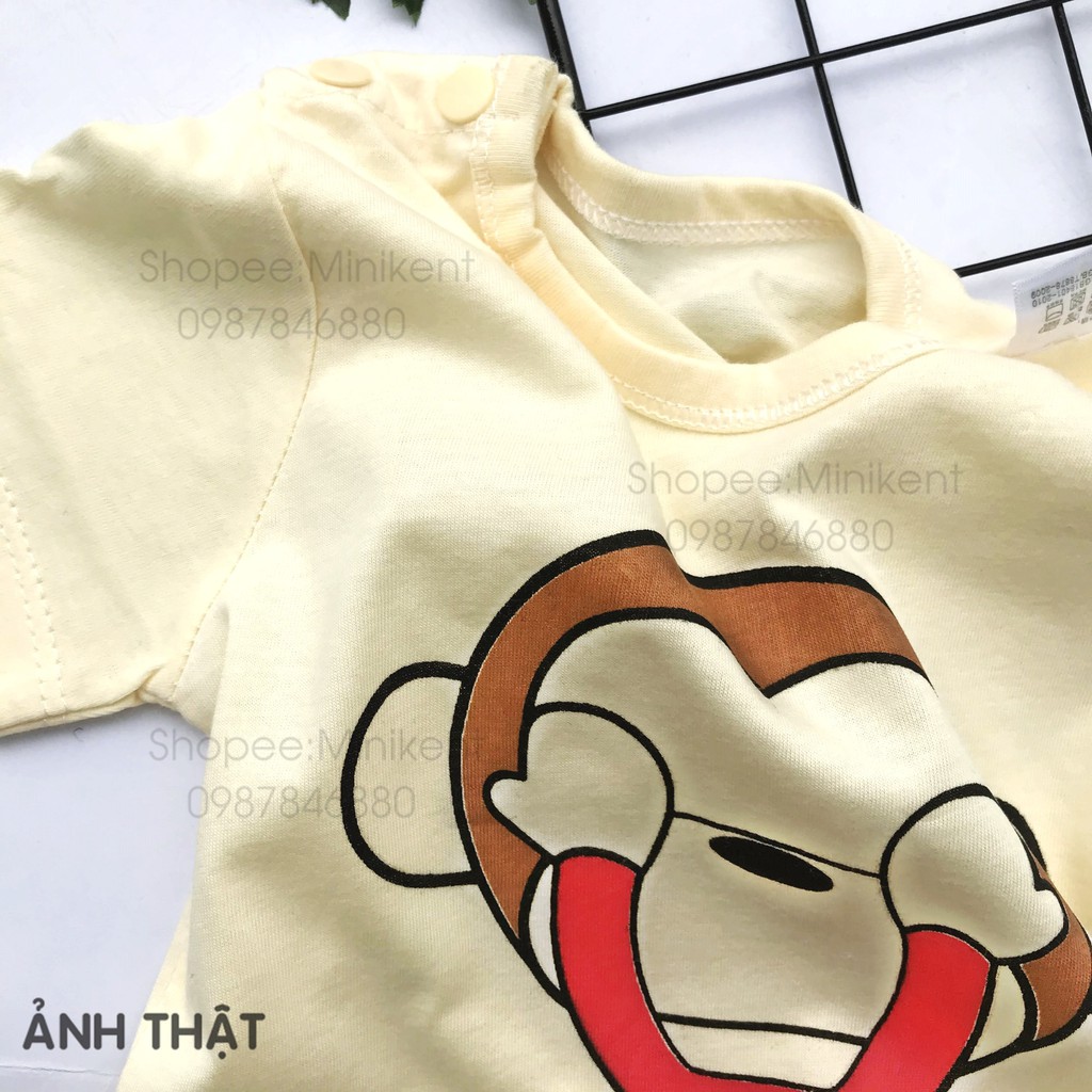 Body đùi cotton mỏng cho bé sơ sinh đến 7.5kg