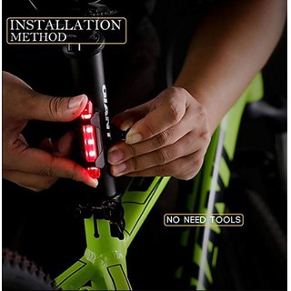 Đèn Led - Đèn Hậu Xe Đạp Siêu Sáng 3 Chế Độ - Sạc Tích Điện [Tặng kèm cáp sạc]