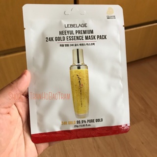 Mặt Nạ Lebelage Hee Yul Premium 24k Gold Essence Mask Pack
