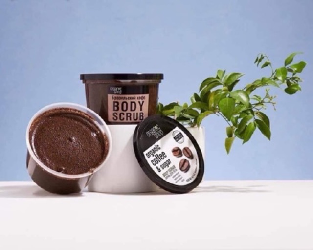 Tẩy da chết Face & Body Organic Shop Coffee Scrub