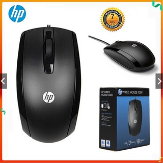 [Siêu nhạy-Xả lỗ] Chuột quang có dây HP X500 màu đen với 3 nút chức năng