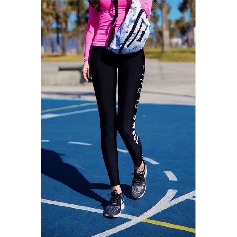 Quần Bơi Dài Nam Nữ Unisex Đen Và Xanh Đen Thun Co Giãn 4 Chiều Size XL (53-60kg) - Hàng Nhập Quảng Châu - Lucky Girl | BigBuy360 - bigbuy360.vn