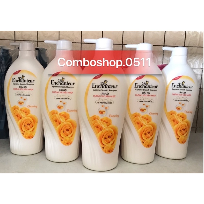 Dầu gội Enchanteur 650g dầu gội dưỡng tóc siêu mượt