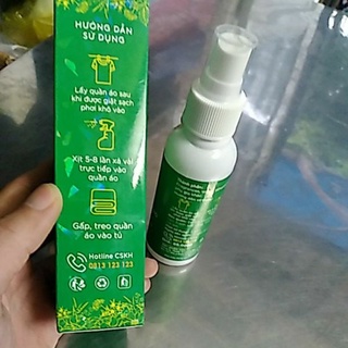 Nước xả vải khô sinh học hương dowmy xanh lá