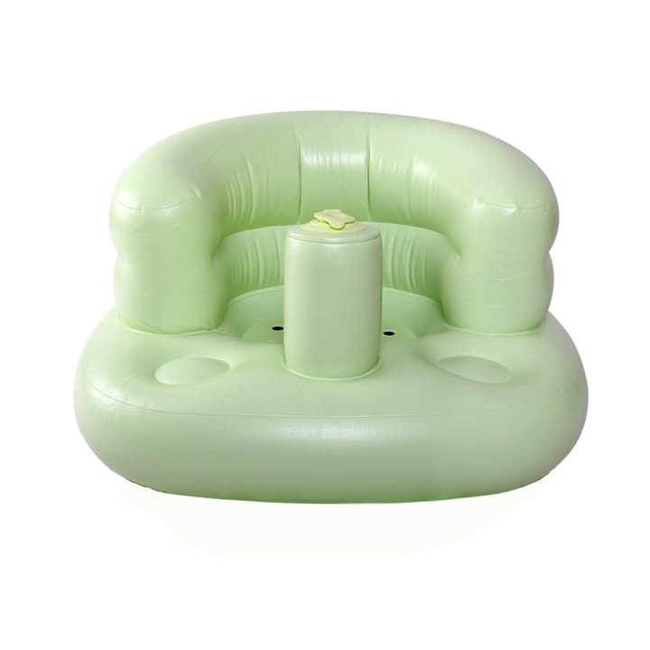 Ghế hơi tập ngồi cho bé 6m+, ghế hơi tập ngồi cho bé ăn dặm - Monnie Kids