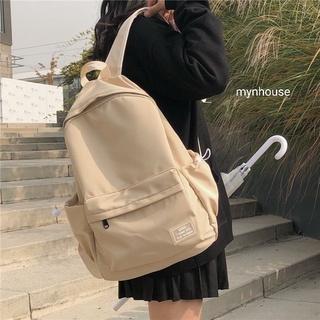 BALO TRƠN BASIC ULZZANG B03 (Sẵn)