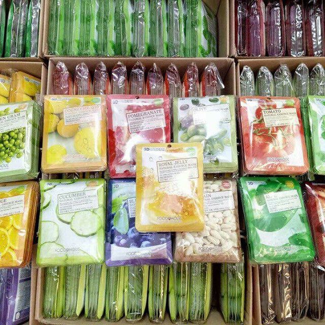 Mặt nạ 3D Foodaholic Mask dưỡng da Hàn Quốc