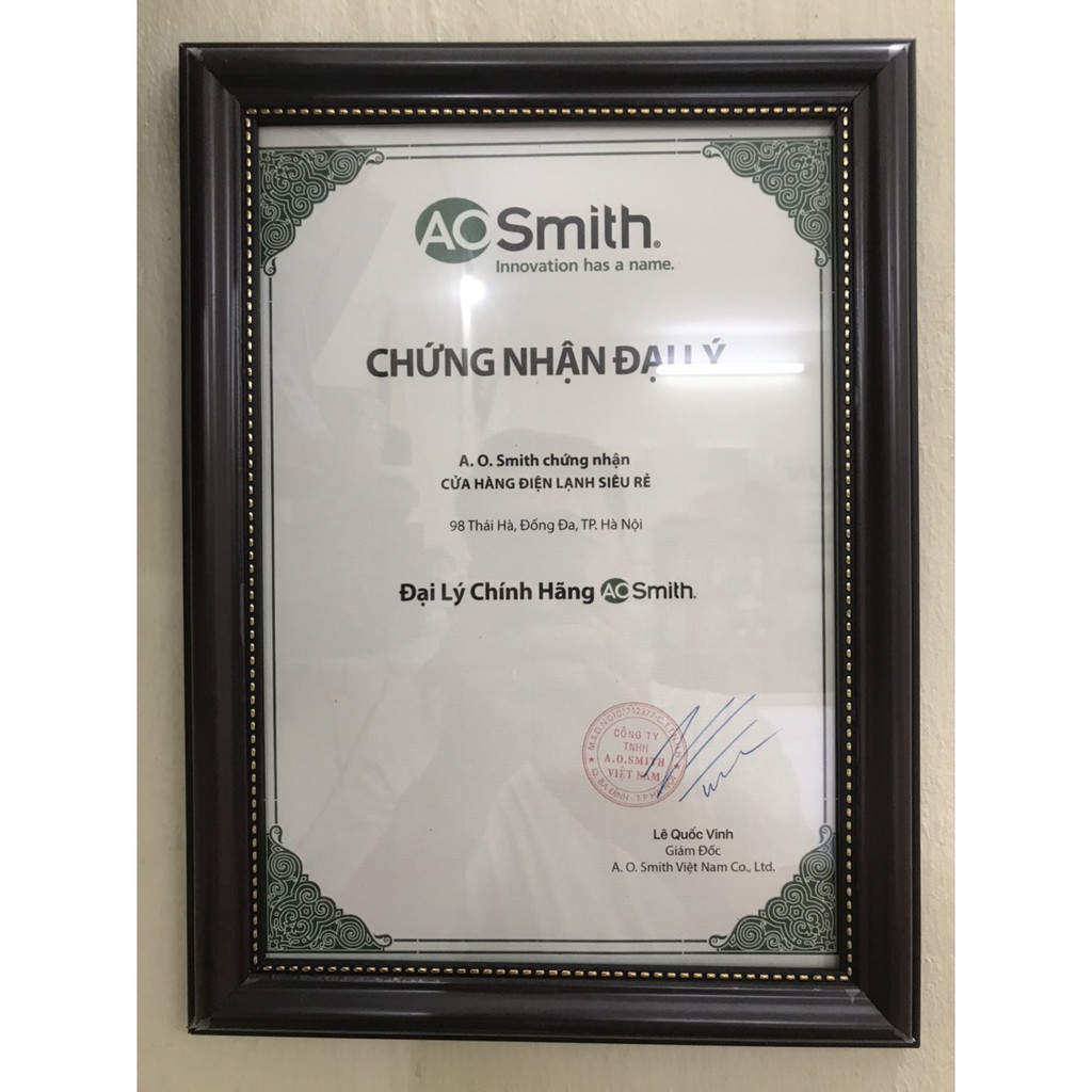 [Lắp đặt miễn phí toàn quốc] Máy lọc nước RO A.O.Smith AR75-A-S-1E/AR75AS1E - tặng bộ lõi