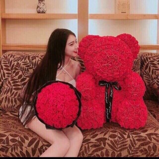 Bó hoa sáp 99/100 bông các màu (Khách inbox chọn màu)