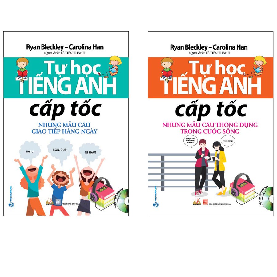 Sách Tự Học Tiếng Anh Cấp Tốc Những Mẫu Câu Trong Giao Tiếp Hàng Ngày  - VLG