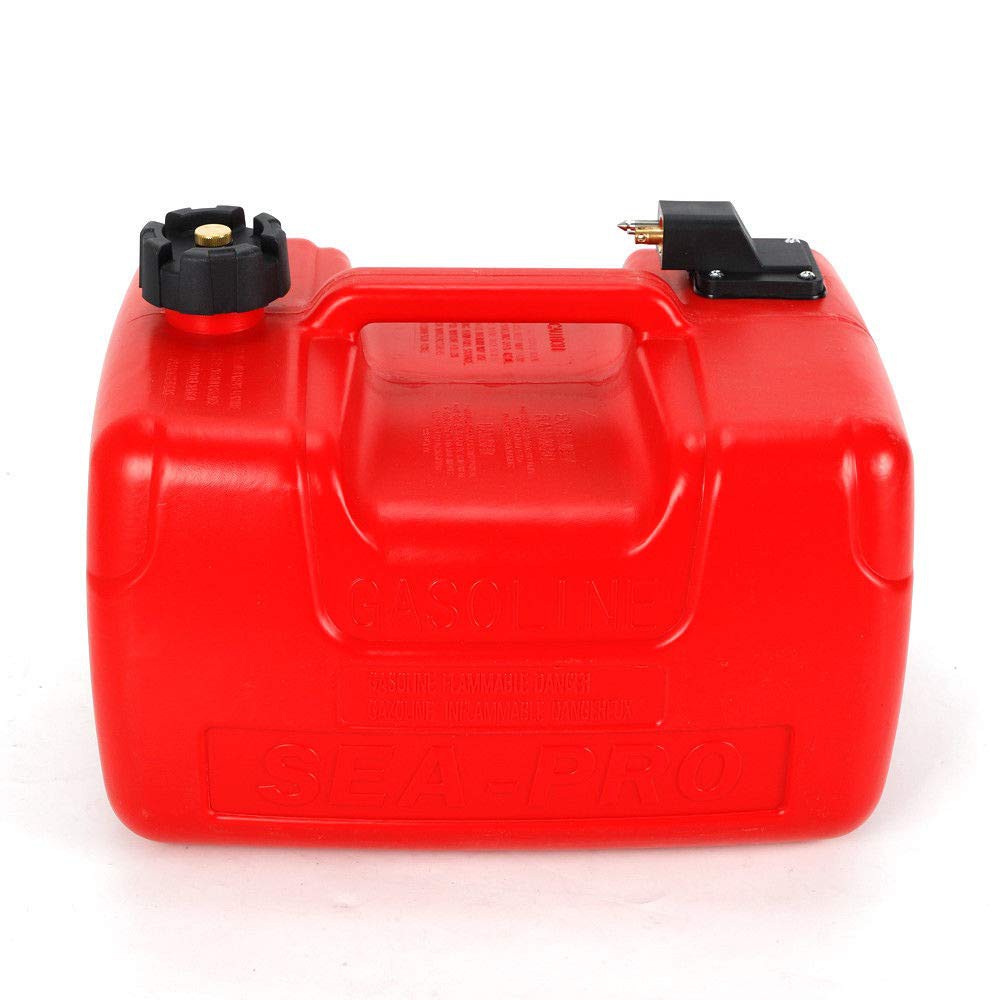 Bộ bình nhiên liệu gắn ngoài di động 12L cho động cơ Yamaha và Mercury có đồng hồ đo nhiên liệu, Bình + bộ dây bơm xăng
