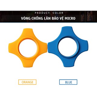 Bộ 2 chống lăn bảo vệ Micro bằng nhựa dẻo cao cấp