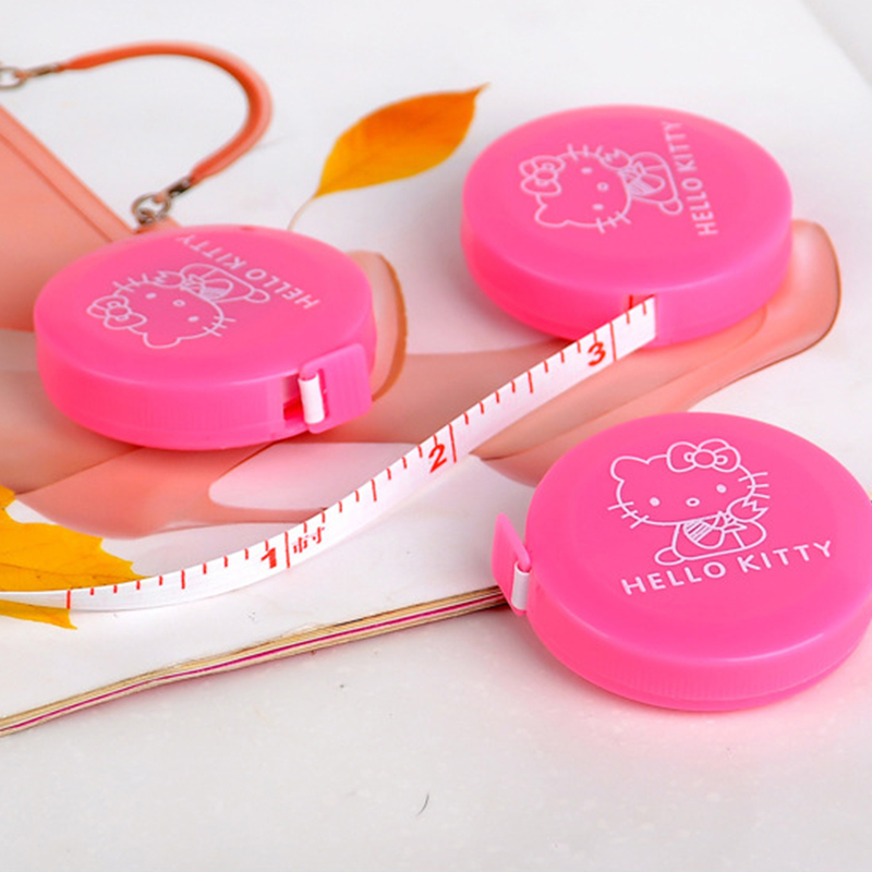 Thước Dây Mềm Mini Hình Hello Kitty Đáng Yêu