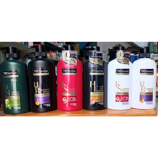 (Chính Hãng) Dầu Gội, Dầu Xả Phục Hồi Tóc Hư Tổn Và Dưỡng Tóc Tresemme Keratin Smooth Thái Lan