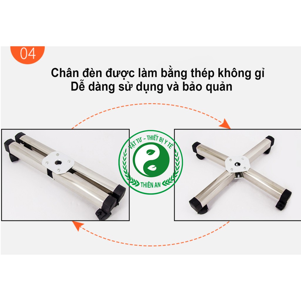 Đèn tần phổ trị liệu CQJ-25- Kết hợp lõi hồng ngoại thế hệ mới nhất