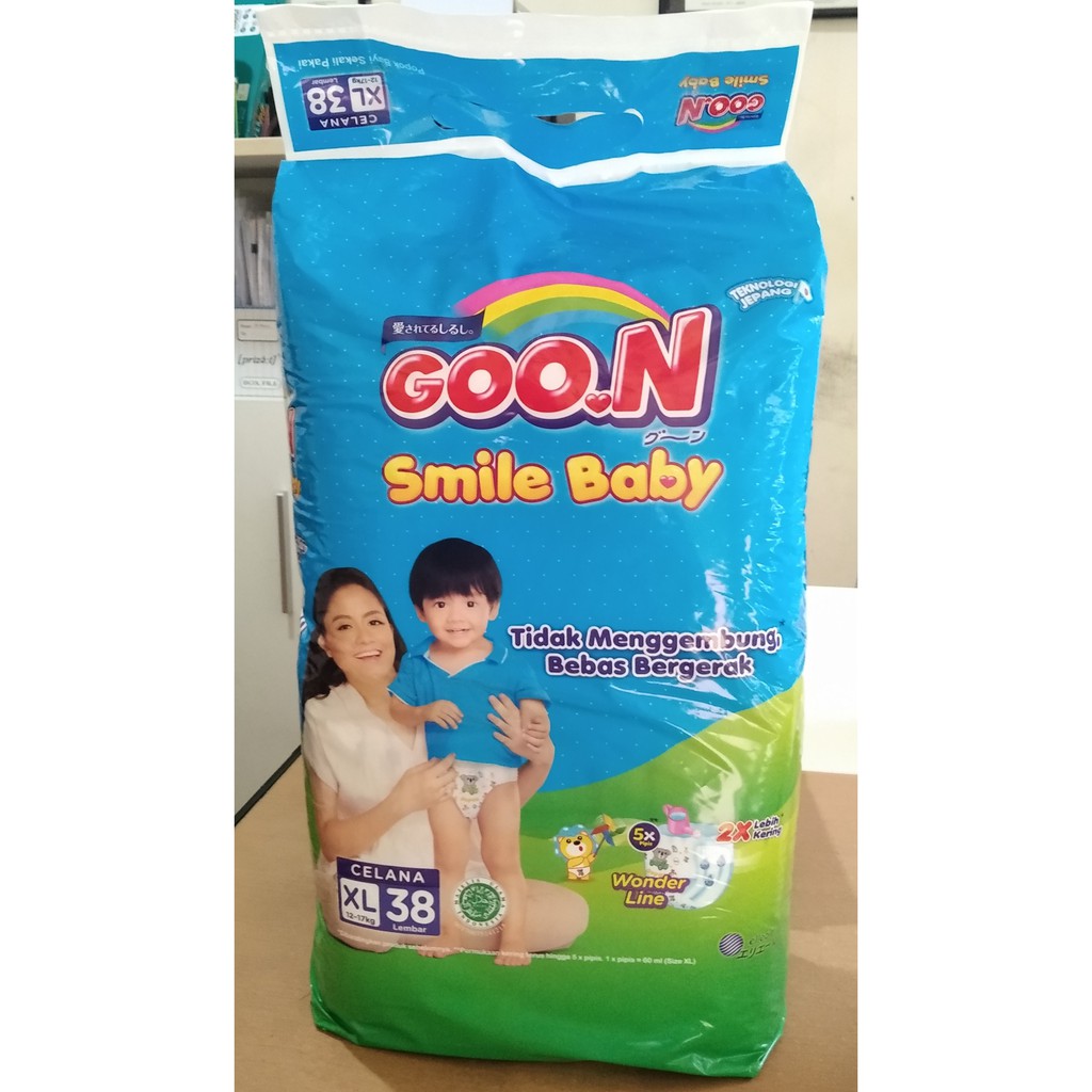 Goon Quần Tã Em Bé Size S-40 M-50 L-44 Xl-38 Chất Lượng Cao