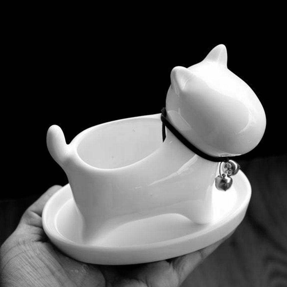 YIYU Chậu Hoa Để Bàn Hình Chó Mèo Trang Trí Nhà Cửa / Văn Phòng