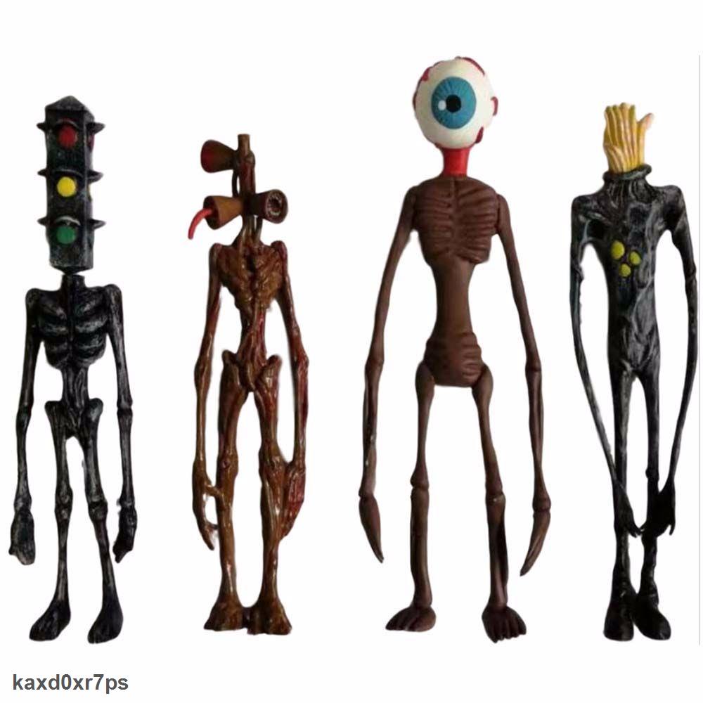 Cao Cấp Bộ 4 Mô Hình Đồ Chơi Hình Nhân Vật Anime Siren Head Độc Đáo