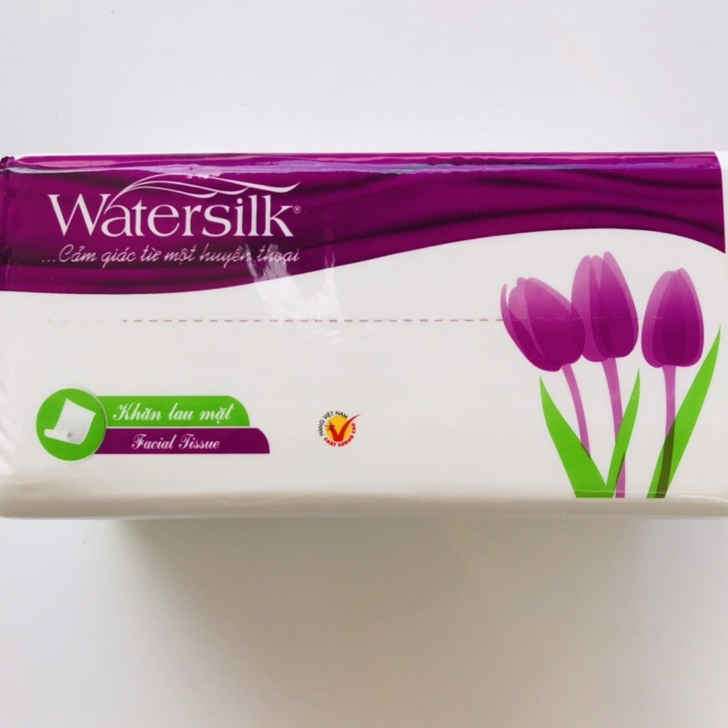 Giấy ăn rút Watersilk 250 tờ/gói