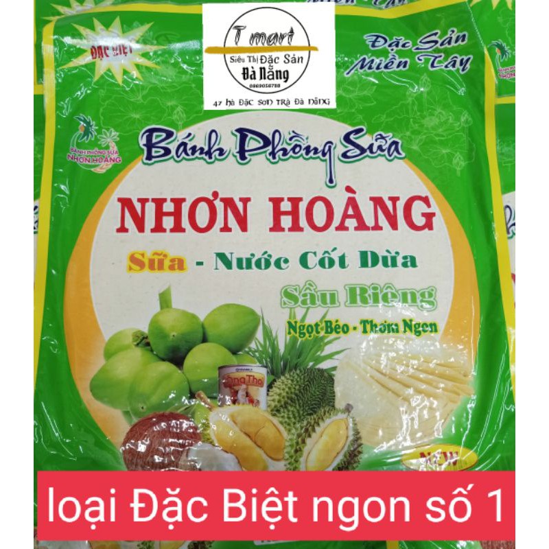 (loại đặc biệt): BÁNH PHỒNG SỮA / BÁNH TRÁNG SỮA/ Bánh sữa sầu riêng/ Bánh tráng sữa Miền tây