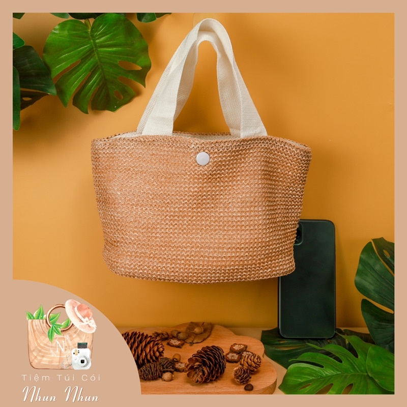 Giỏ xách cói