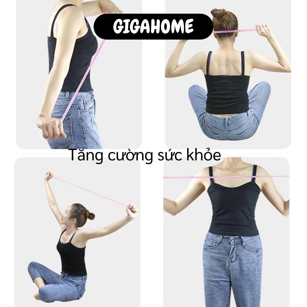 Dây Kháng Lực GIGAHOME Dây Đai Kháng Lực Silicon Co Giãn Tập Yoga, Tập Tay, Lưng 9135