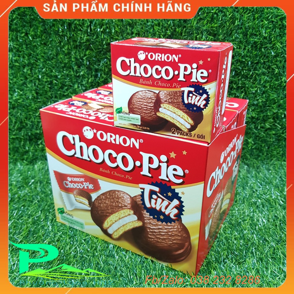 Combo 12 hộp Bánh Chocopie Orion Tình hộp 2 cái [792g]