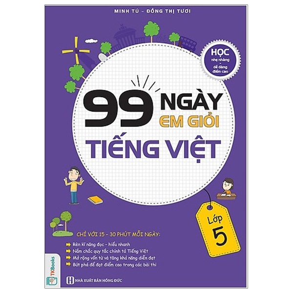Sách - 99 ngày em giỏi Tiếng Việt lớp 5
