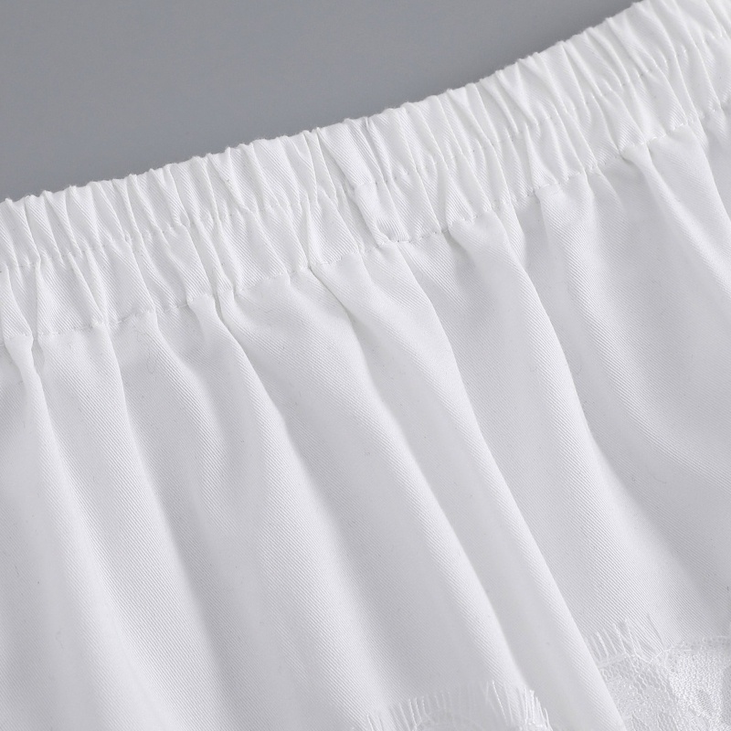 Chân Váy Ren Mini Giả Nối Dài Giả Nhiều Lớp Thời Trang Cho Nữ