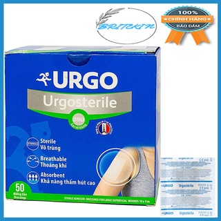 Băng Dán Có Gạc Urgosterile 100x70mm Hộp 50 Miếng