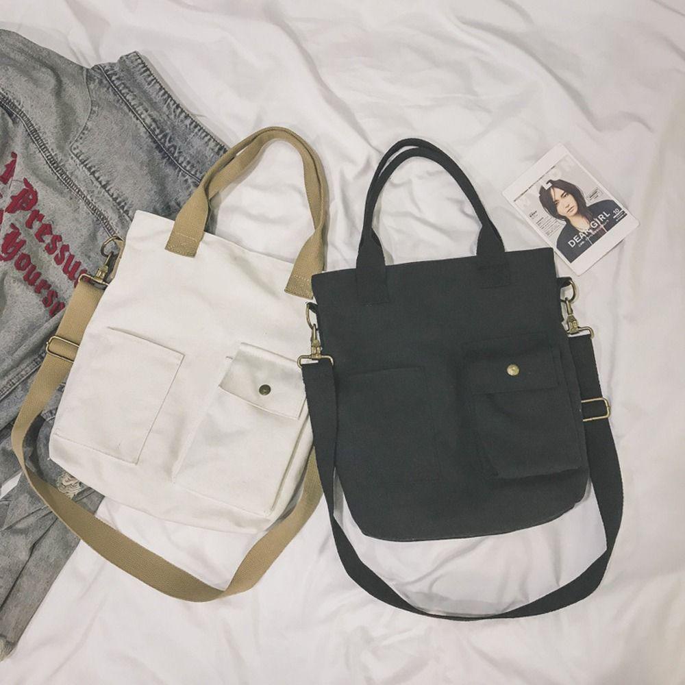 LILYES Túi Vải Đeo Chéo Đa Năng Phong Cách Hàn Quốc Cho Nữ