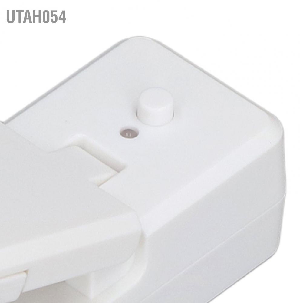 Utah054 Portable Mini Bag Sealer with Magnet USB Charging Plastic Sealing Machine for Home Kitchen Use