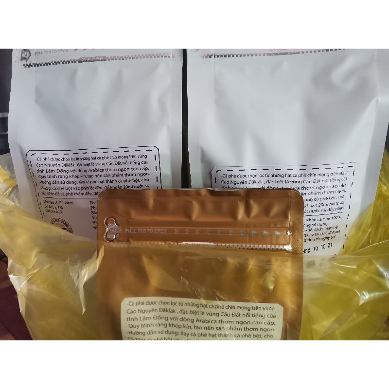 500gr Cafe Đăklăk Rang Mật Ong Rừng nguyên chất mộc rất thơm ngon | BigBuy360 - bigbuy360.vn