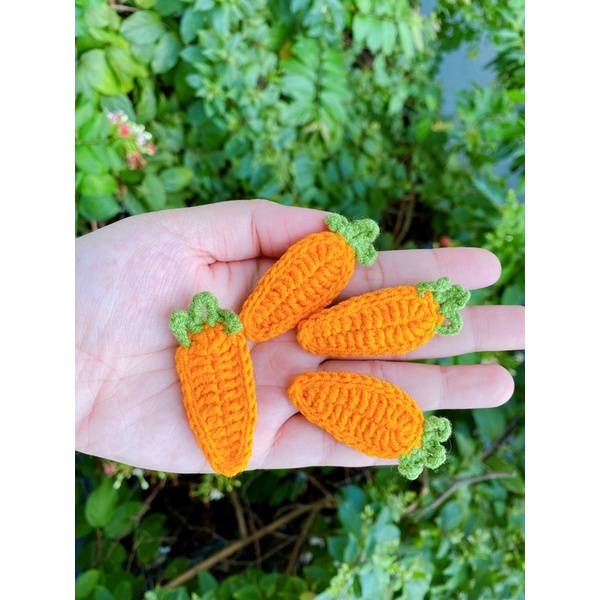 [KẸP TÓC HANDMADE] - Củ Cà rốt mini cà rốt 🥕