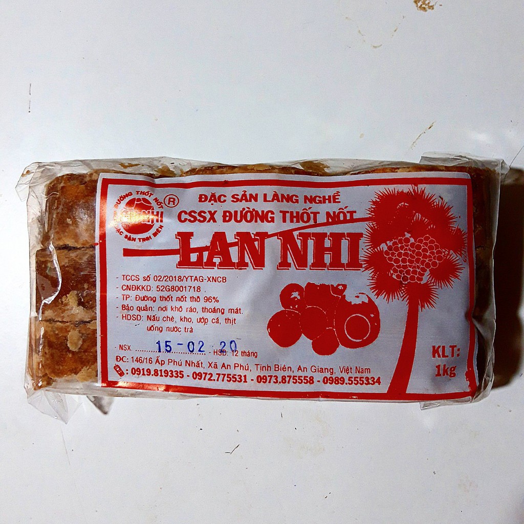 Đường Thốt Nốt 1kg