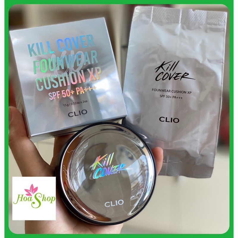 (MẪU MỚI LIMITED) PHẤN NƯỚC CLIO KILL COVER GLOW CUSHION SPF50+ PA+++( tặng lõi) | BigBuy360 - bigbuy360.vn