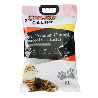 Cát vệ sinh cho mèo , Cát Mèo Giá Rẻ đất sét than hoạt tính 8L CATSME, CATS ME, sỉ cát nhật trung