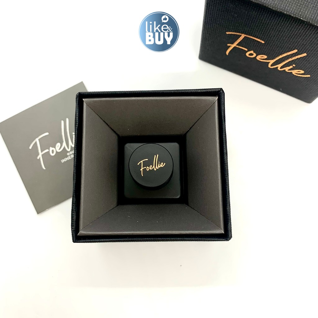 Nước hoa vùng kín Foellie Eau De Bijou màu đen mùi hương thơm lâu 5ml - hàng ngoại Like&Buy