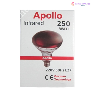 Bóng đèn hồng ngoại akiko apollo/ hoặc dịch tông 250w e27