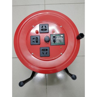 Rulo cuốn dây điện có CB chống giật