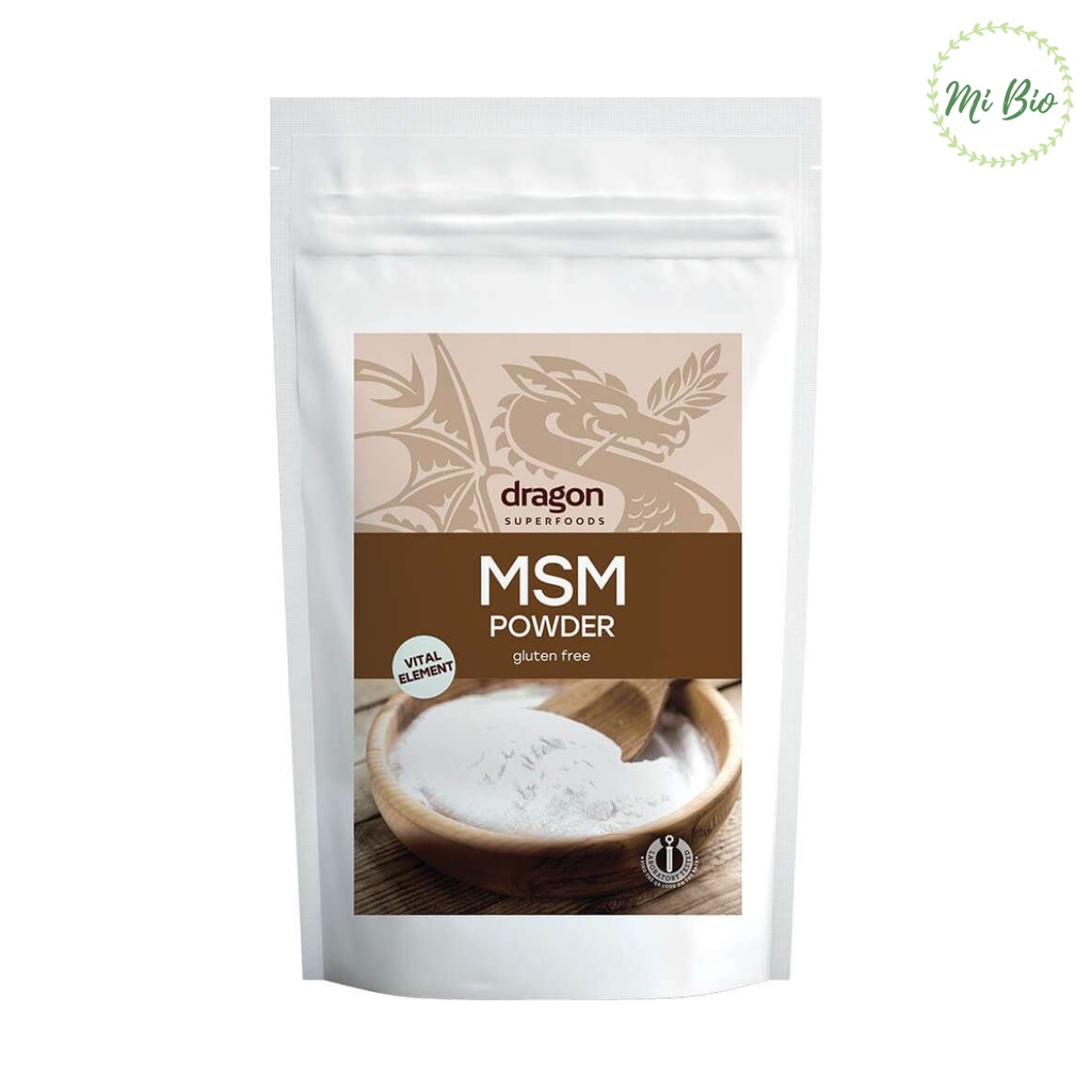 Bột lưu huỳnh MSM hữu cơ 200gr - Dragon Superfoods