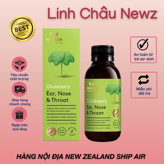 Siro Harker Herbals Xanh Lá Tai Mũi Họng Cho Bé