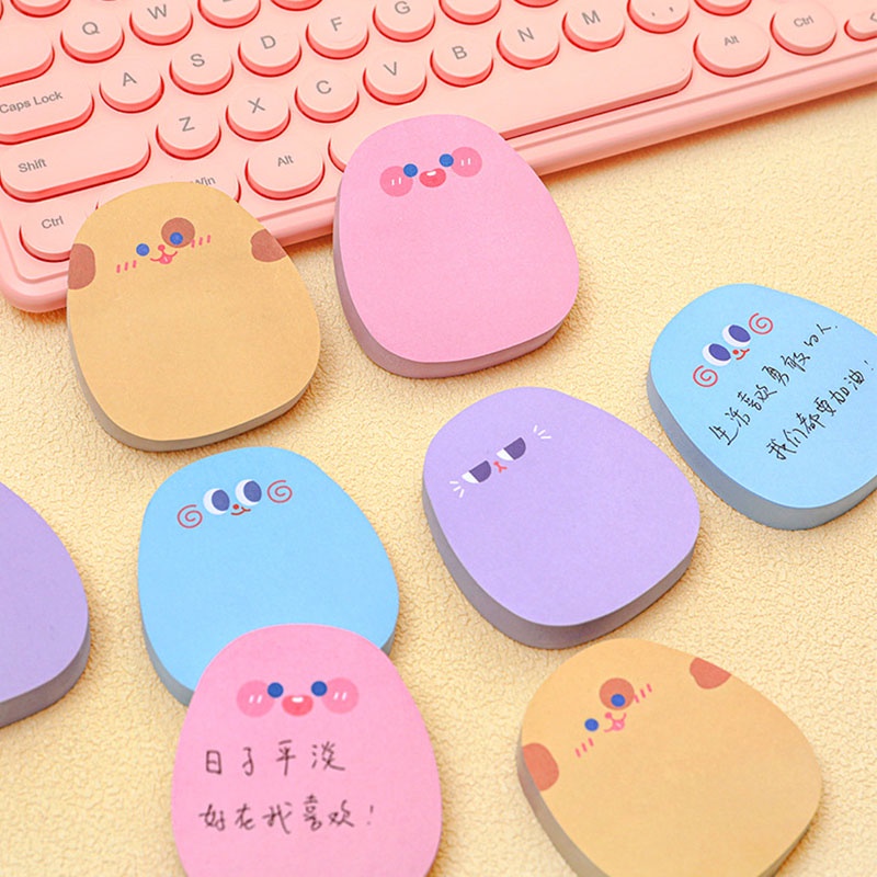 Giấy Ghi Chú Họa Tiết Emoji Dễ Thương